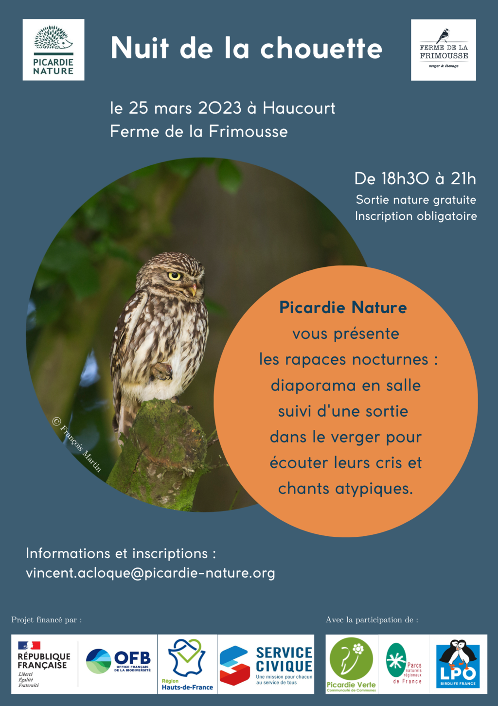 affiche nuit de la chouette